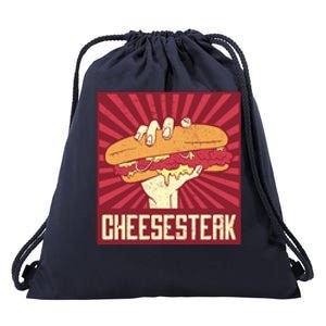 Cheesesteak Drawstring Bag