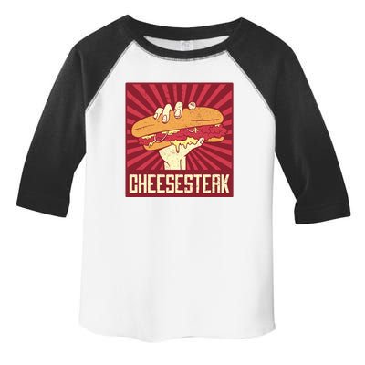 Cheesesteak Toddler Fine Jersey T-Shirt