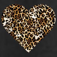Cheetah Print Heart Adult Drive Performance Visor
