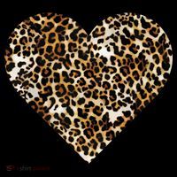 Cheetah Print Heart Magnet