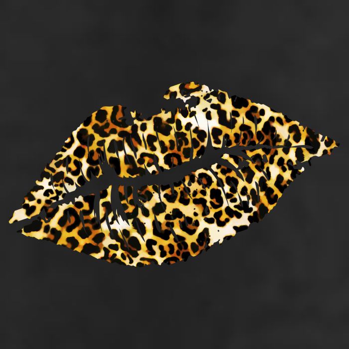 Cheetah Print Skinned Lips Cool Comfort Performance Bucket Hat