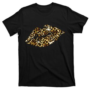 Cheetah Print Skinned Lips T-Shirt