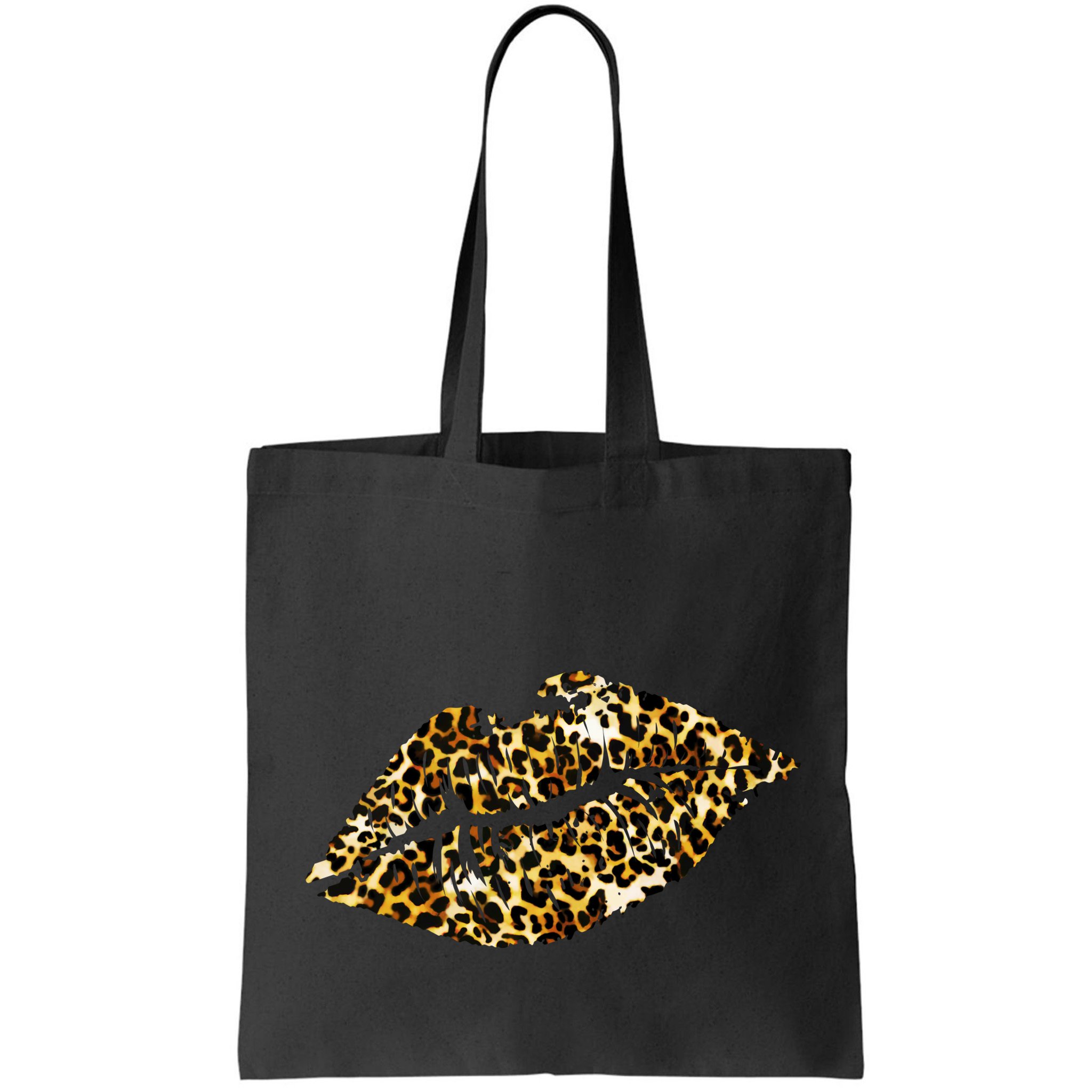 Cheetah Print Skinned Lips Bag