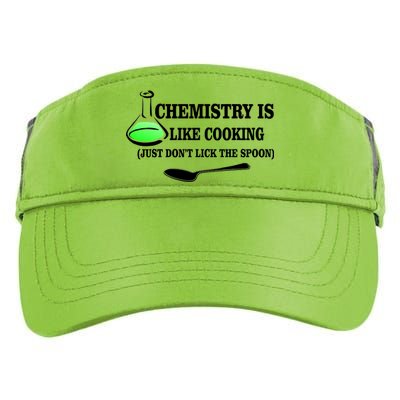 Chemistry Cooking Don't Lick The Spoon Adult Drive Performance Visor