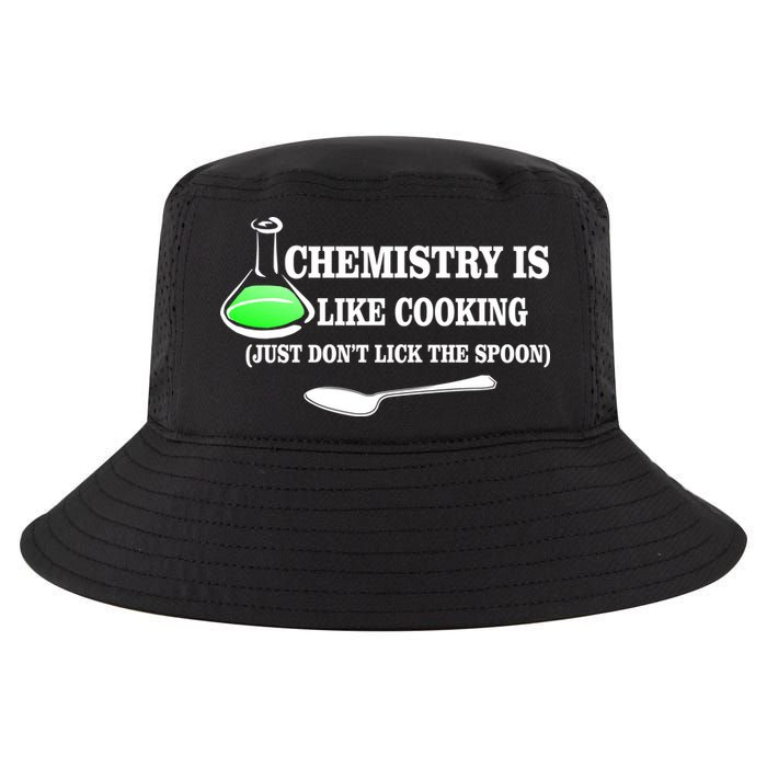 Chemistry Cooking Don't Lick The Spoon Cool Comfort Performance Bucket Hat