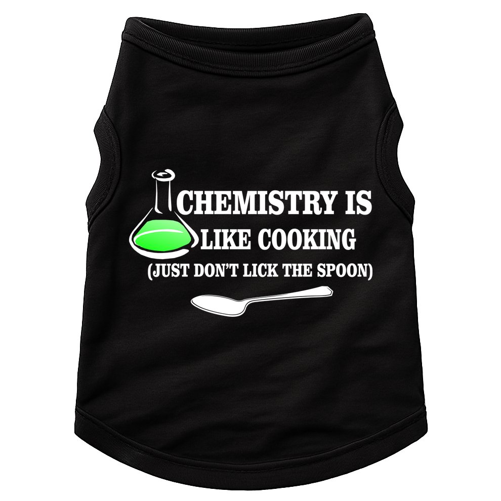 Chemistry Cooking Don't Lick The Spoon Doggie Tank