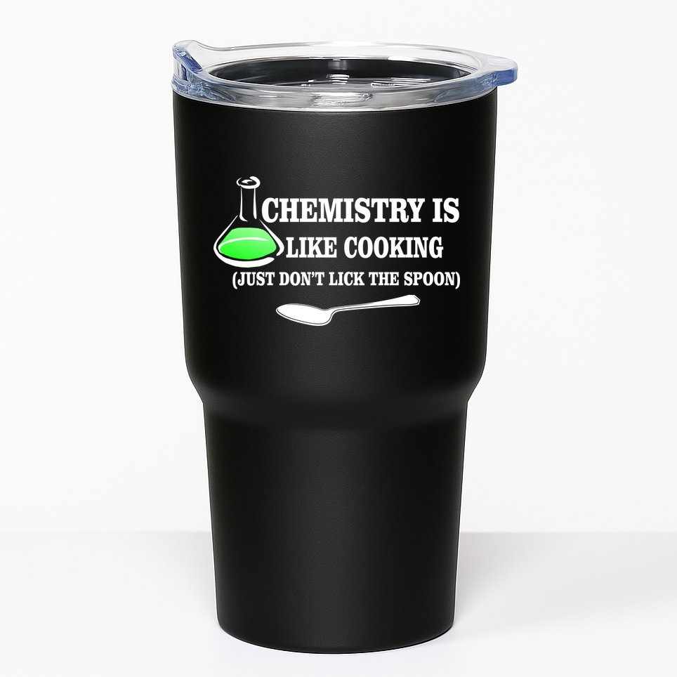 Chemistry Cooking Don't Lick The Spoon Tumbler