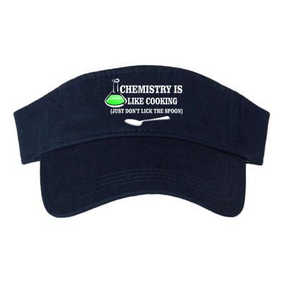 Chemistry Cooking Don't Lick The Spoon Valucap Bio-Washed Visor