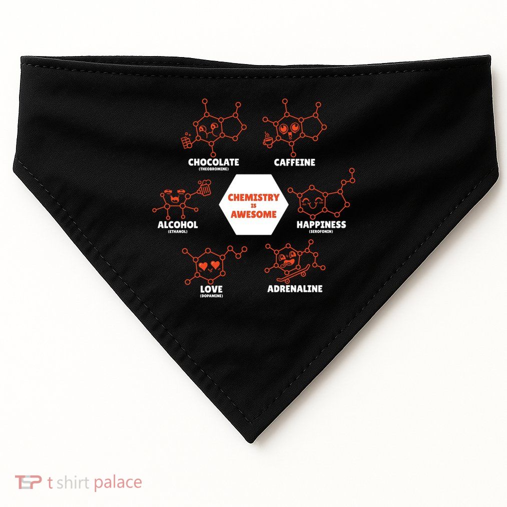 Chemistry Is Awesome USA-Made Doggie Bandana