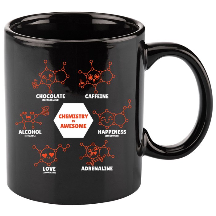 Chemistry Is Awesome 11oz C Handle Ceramic Mug