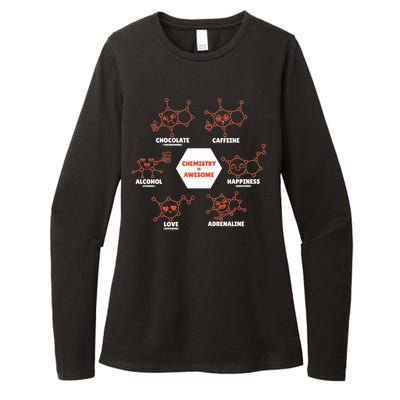 Chemistry Is Awesome Womens CVC Long Sleeve Shirt