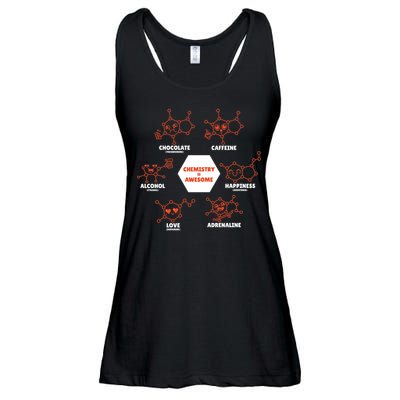 Chemistry Is Awesome Ladies Essential Flowy Tank