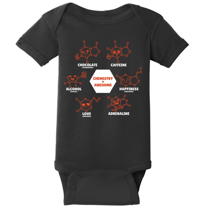 Chemistry Is Awesome Baby Bodysuit