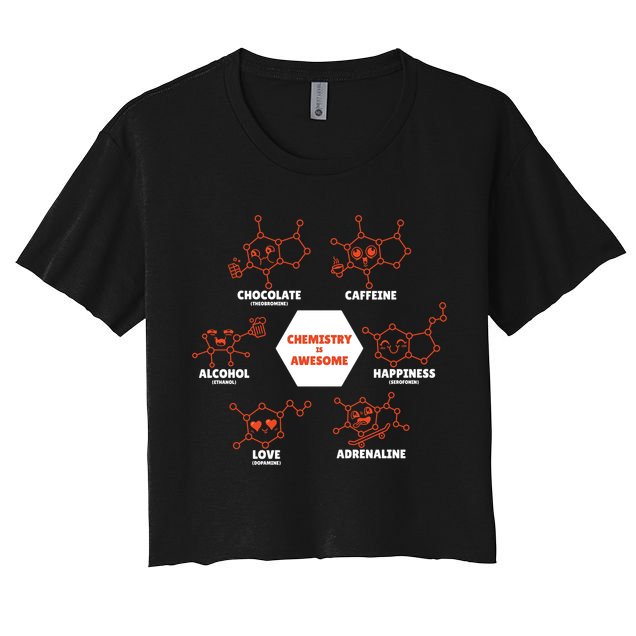 Chemistry Is Awesome Crop Top