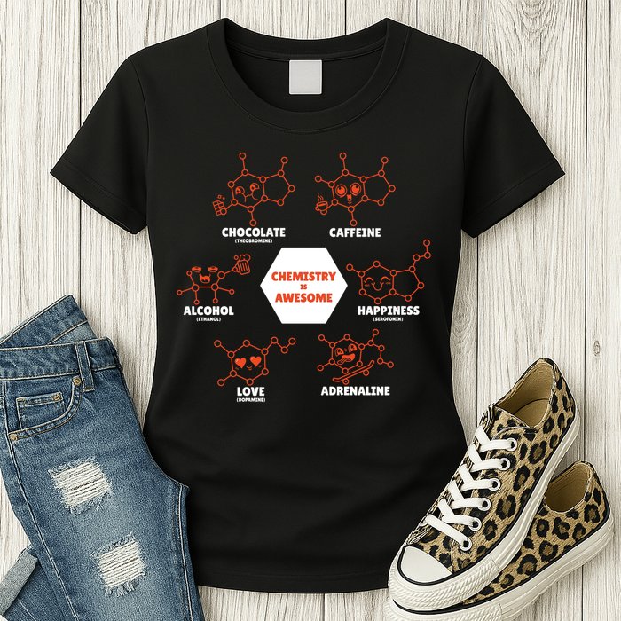 Chemistry Is Awesome Womens T-Shirt