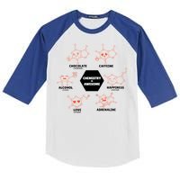 Chemistry Is Awesome Kids Colorblock Raglan Jersey