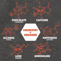 Chemistry Is Awesome Vector Backpack