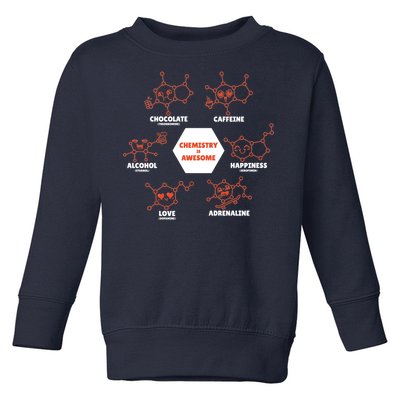 Chemistry Is Awesome Toddler Sweatshirt