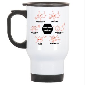 Chemistry Is Awesome Stainless Steel Travel Mug