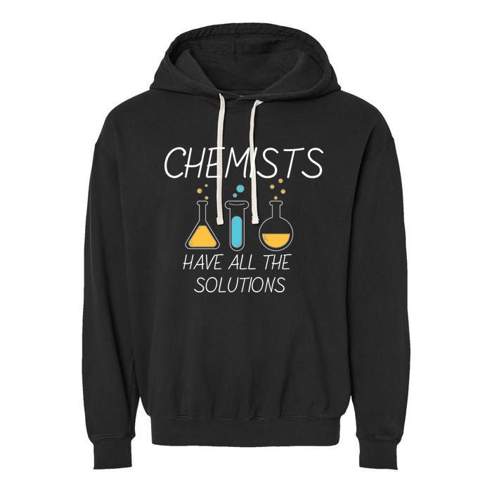 Chemists Have All Solutions Garment-Dyed Fleece Hoodie
