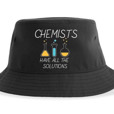 Chemists Have All Solutions Sustainable Bucket Hat