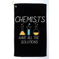 Chemists Have All Solutions Golf Towel