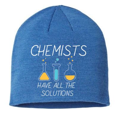 Chemists Have All Solutions Sustainable Beanie