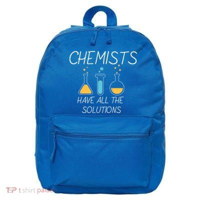 Chemists Have All Solutions 16 in Basic Backpack