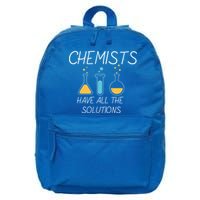 Chemists Have All Solutions 16 in Basic Backpack