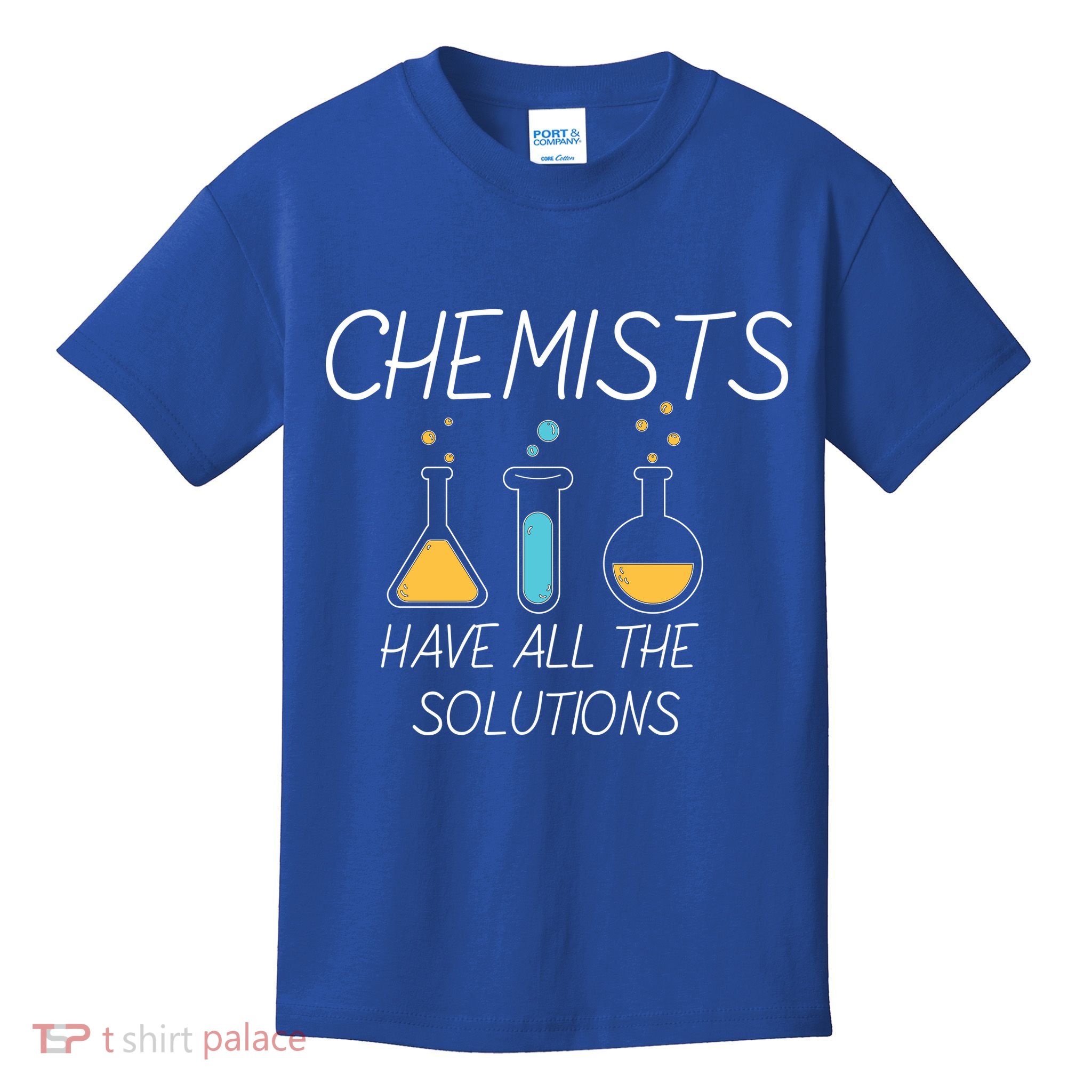 Chemists Have All Solutions Kids T-Shirt