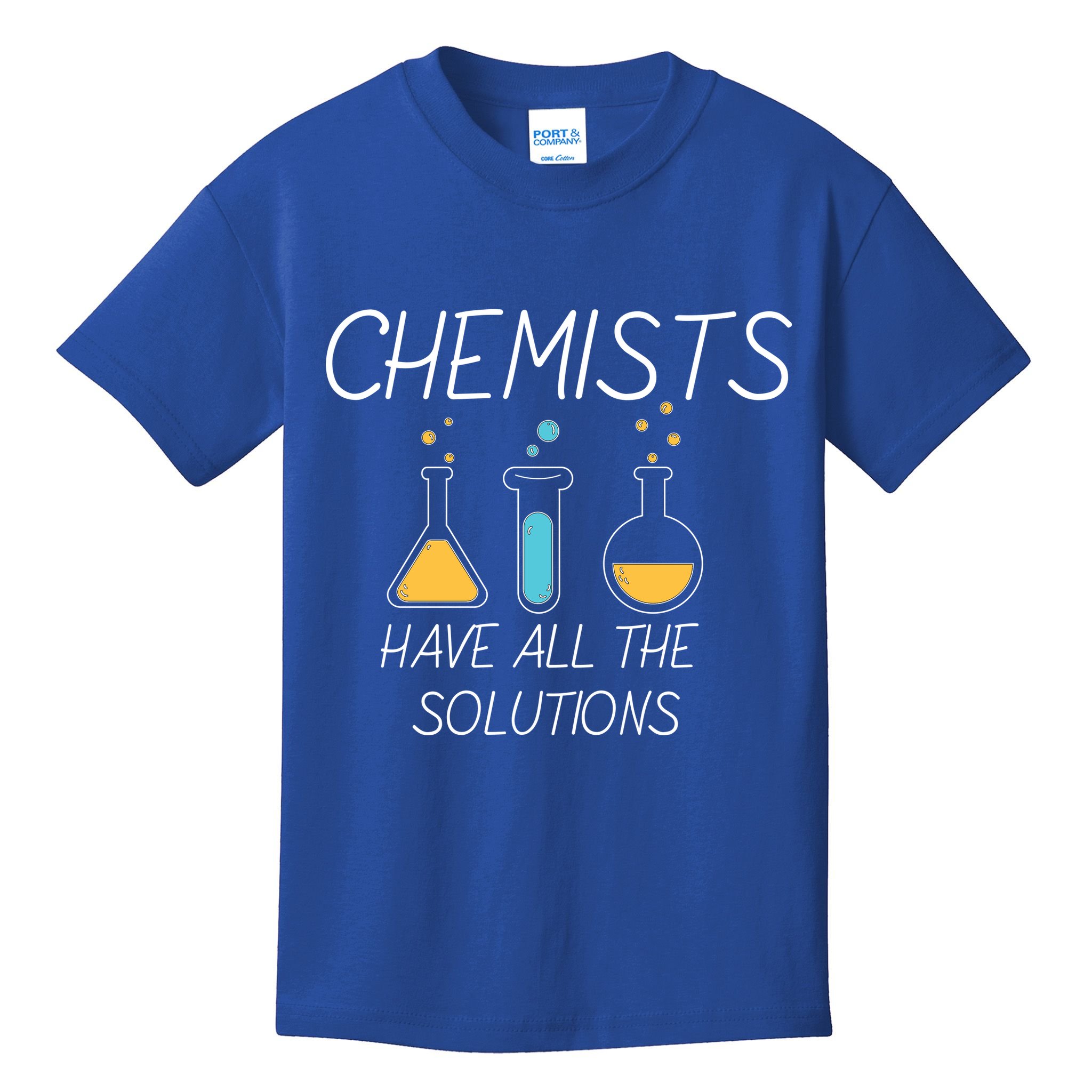 Chemists Have All Solutions Kids T-Shirt
