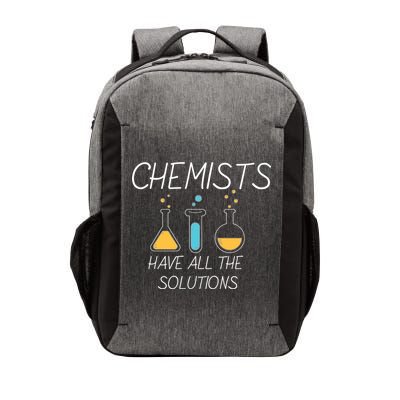 Chemists Have All Solutions Vector Backpack