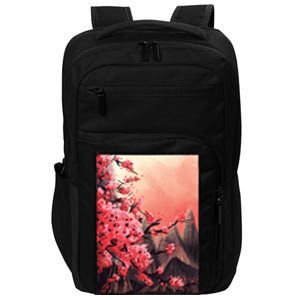 Cherry Blossom Painting Impact Tech Backpack