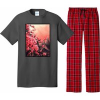 Cherry Blossom Painting Pajama Set