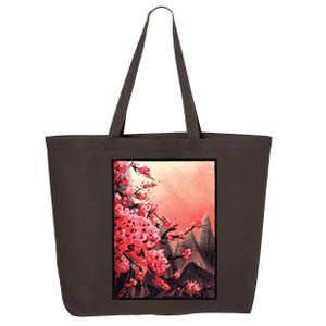 Cherry Blossom Painting 25L Jumbo Tote