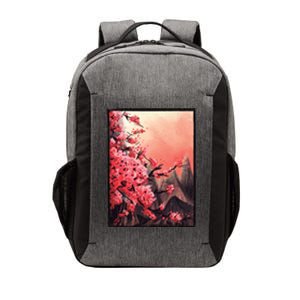 Cherry Blossom Painting Vector Backpack