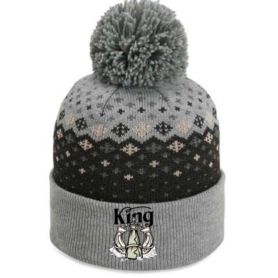 Chess King The Baniff Cuffed Pom Beanie