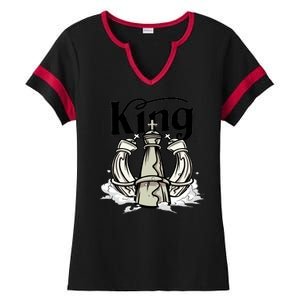 Chess King Ladies Halftime Notch Neck Tee