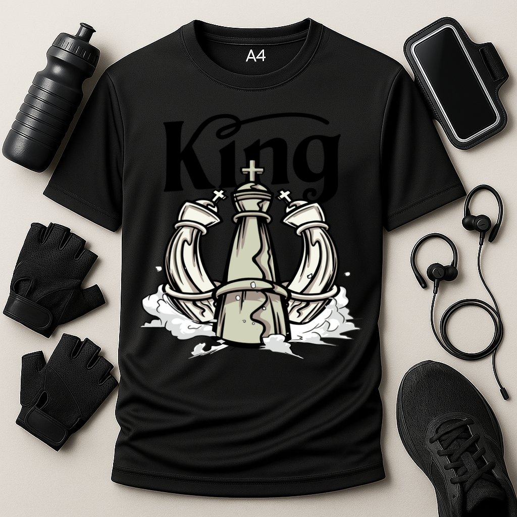 Chess King Cooling Performance Crew T-Shirt