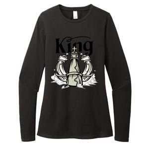 Chess King Womens CVC Long Sleeve Shirt