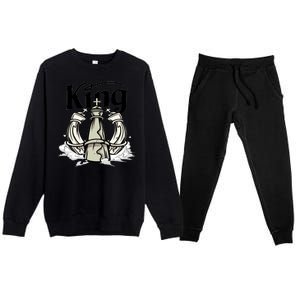 Chess King Premium Crewneck Sweatsuit Set