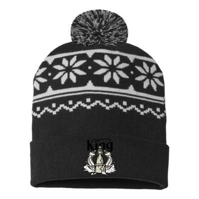 Chess King USA-Made Snowflake Beanie