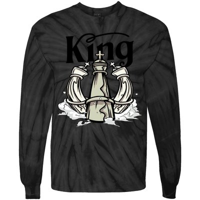 Chess King Tie-Dye Long Sleeve Shirt