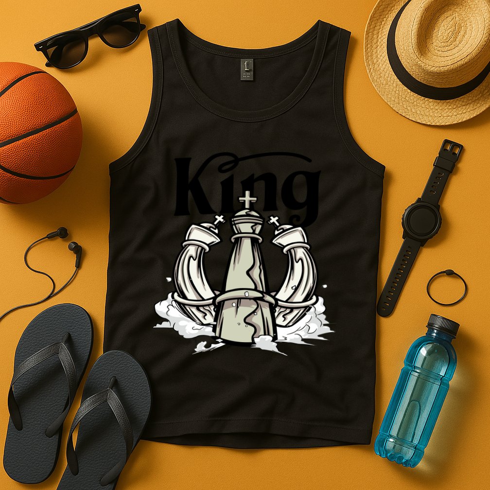 Chess King Tank Top