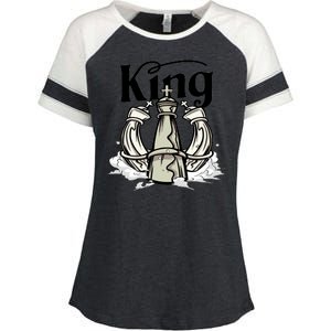 Chess King Enza Ladies Jersey Colorblock Tee