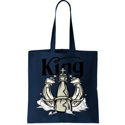 Chess King Tote Bag