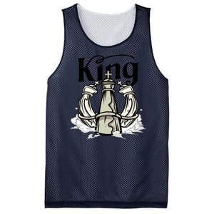 Chess King Mesh Reversible Basketball Jersey Tank