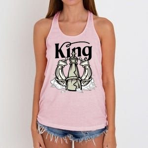 Chess King Women's Knotted Racerback Tank