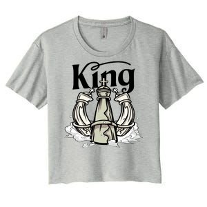 Chess King Women's Crop Top Tee