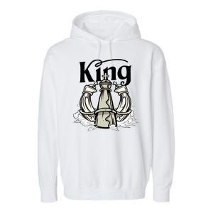 Chess King Garment-Dyed Fleece Hoodie